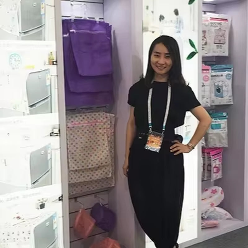 Custom Polyester Machine Washable Polyester Zipper Mesh Laundry Bags Mesh for Clothes Hotel Laundry Mesh Bag with Zipper