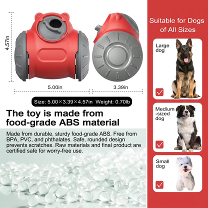 PawBalance - The Interactive Dog Tumbler Slow Feeder Toy